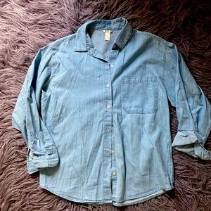 Forever 21 blue shirt